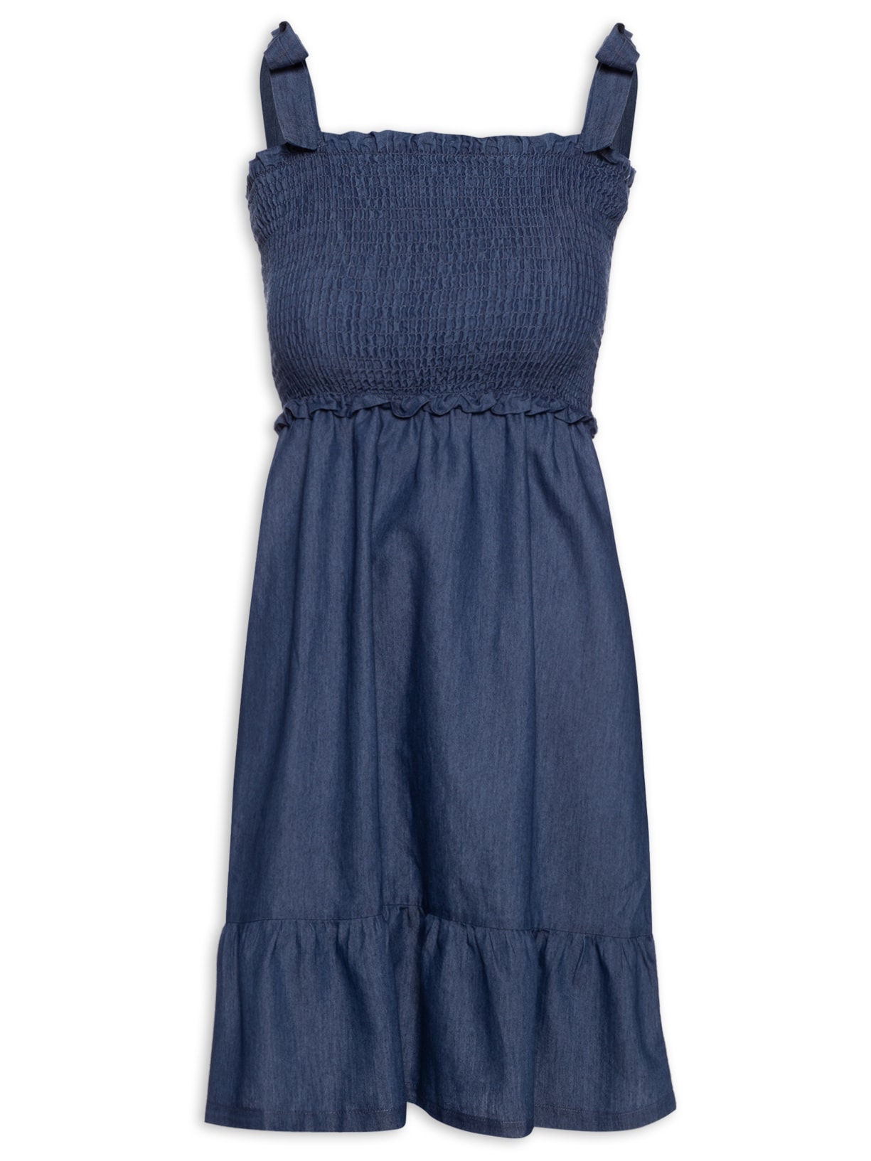 Vestido Feminino Curto - Azul