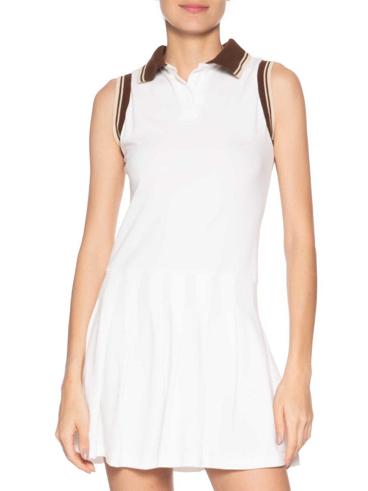 Vestido Feminino Curto Com Pregas Off White Market 33