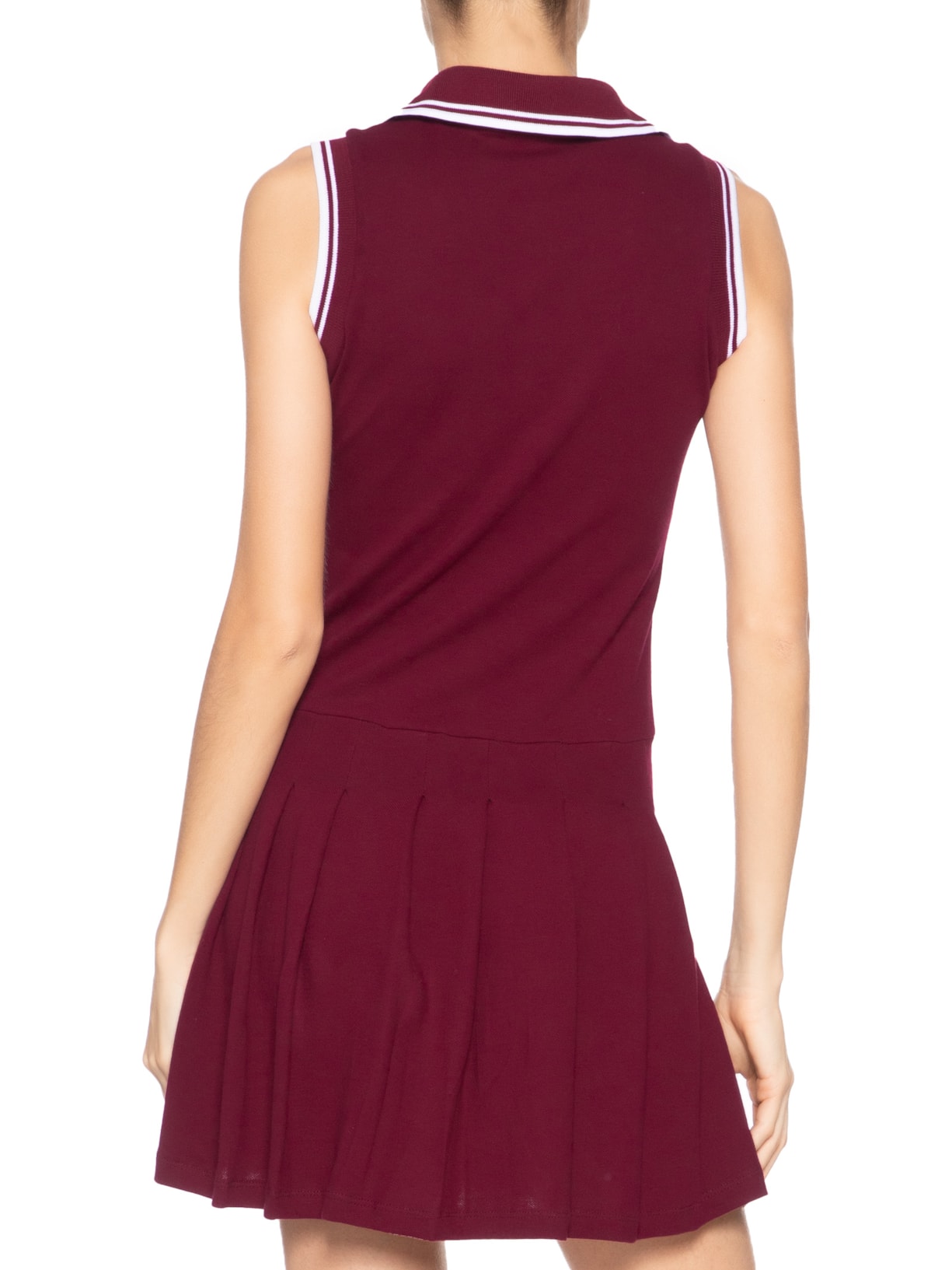 Vestido Feminino Curto Com Pregas Vermelho Market 33