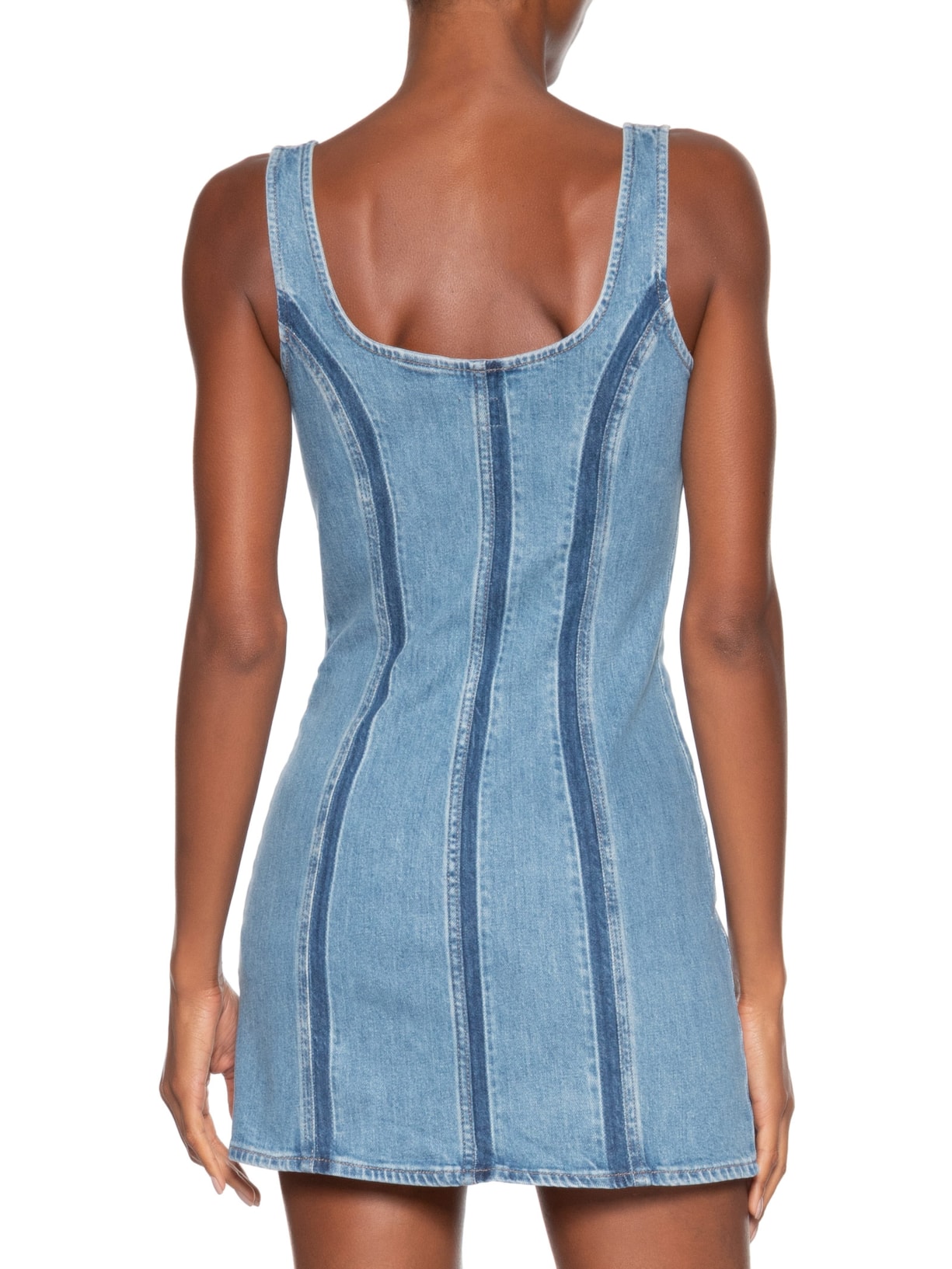 Vestido Feminino Seamed Zip Azul Levi's
