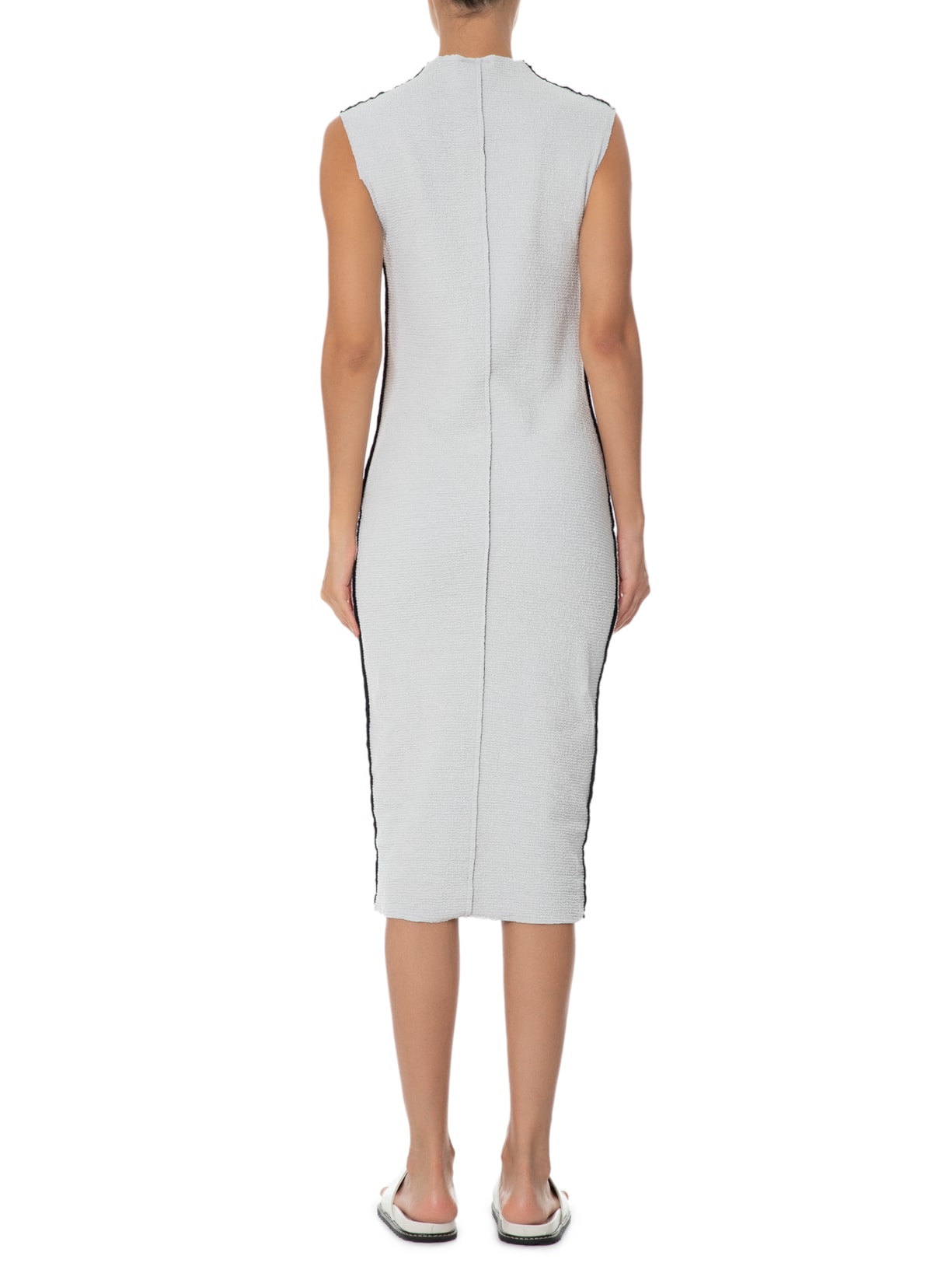 Vestido Fit Double Face Rug Cinza Osklen