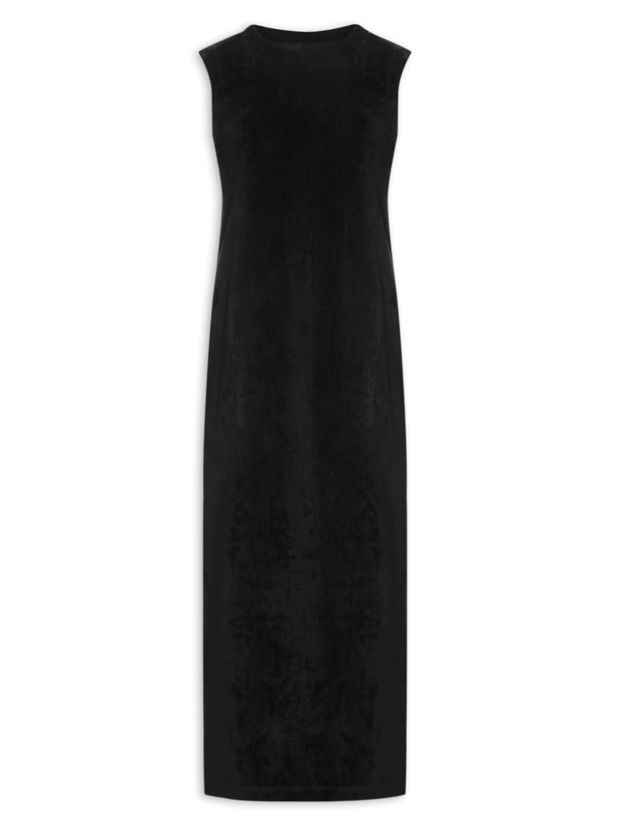 Vestido Fit Plush - Preto