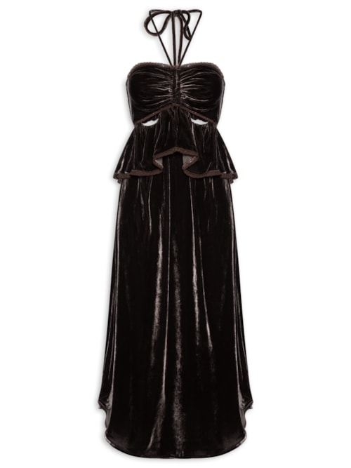 Vestido Flanar - Marrom