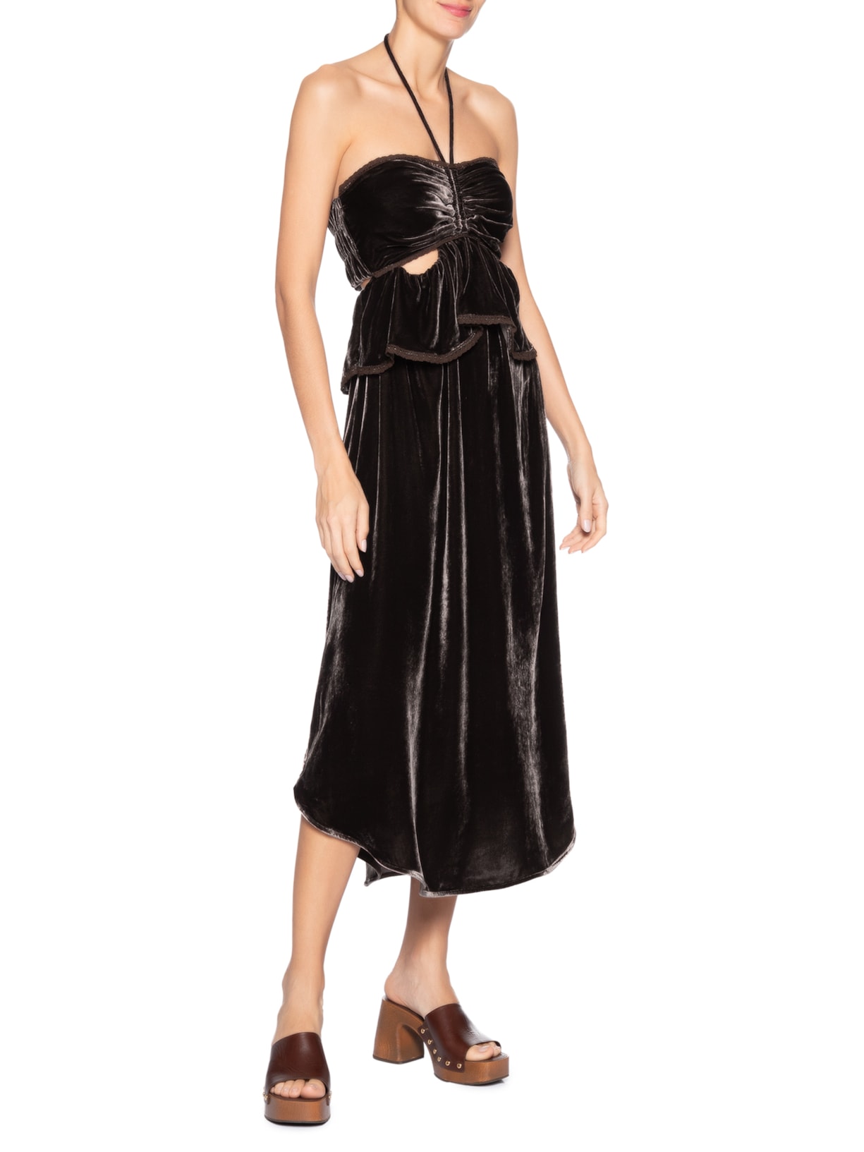 Vestido Flanar Marrom A.niemeyer