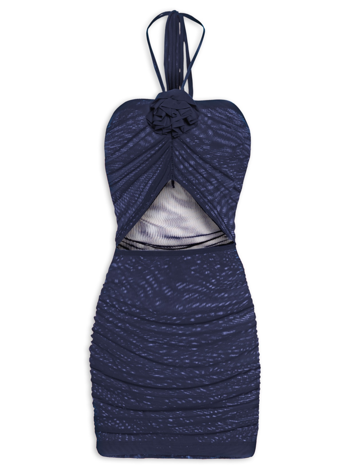 Vestido Flor Azul Sol Brand