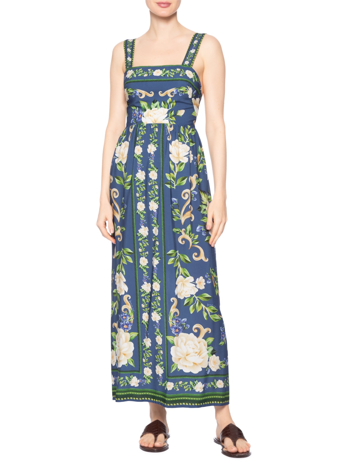 Vestido Flor Celeste – Azul Farm