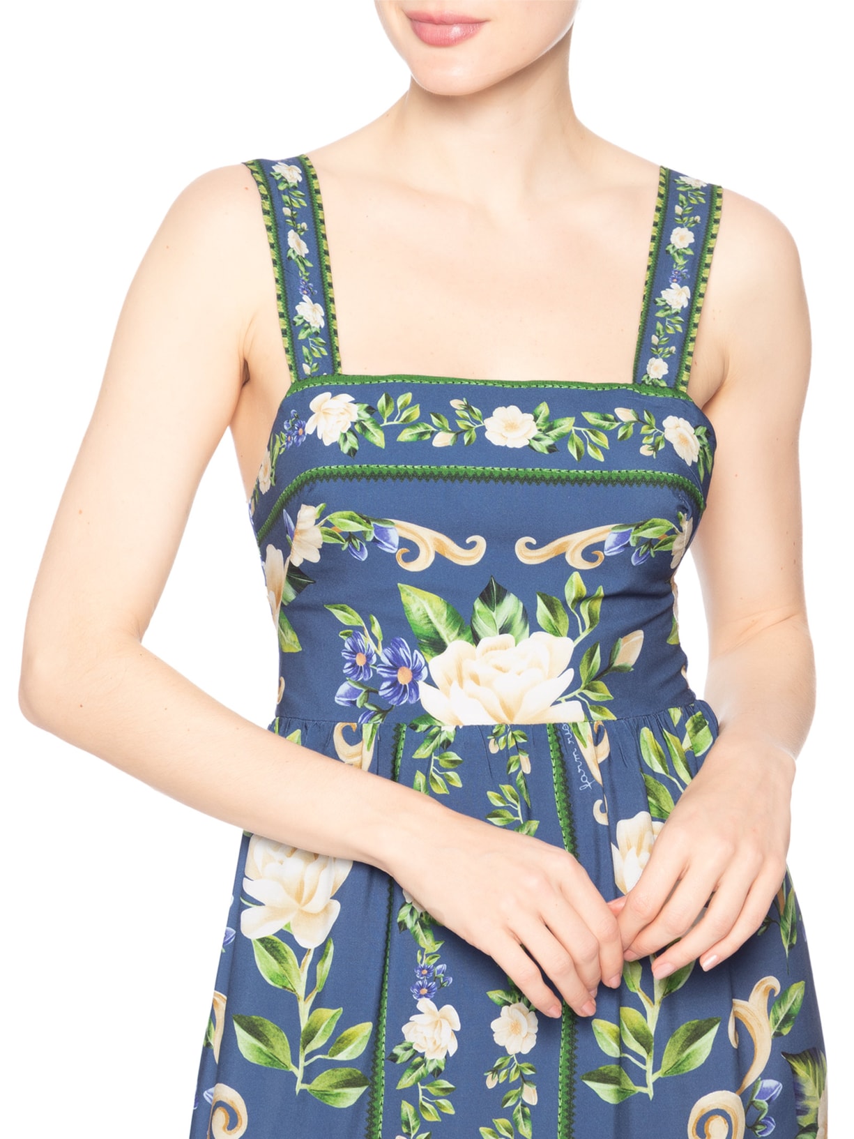 Vestido Flor Celeste – Azul Farm