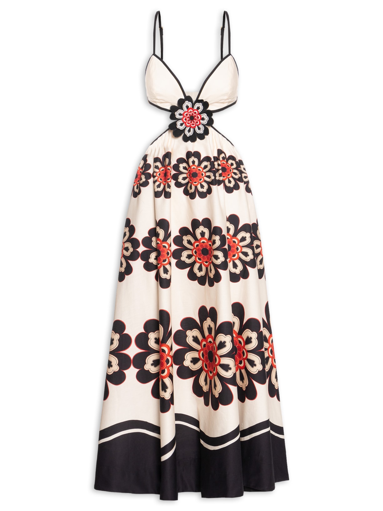 Vestido Flor Fiorella - Bege