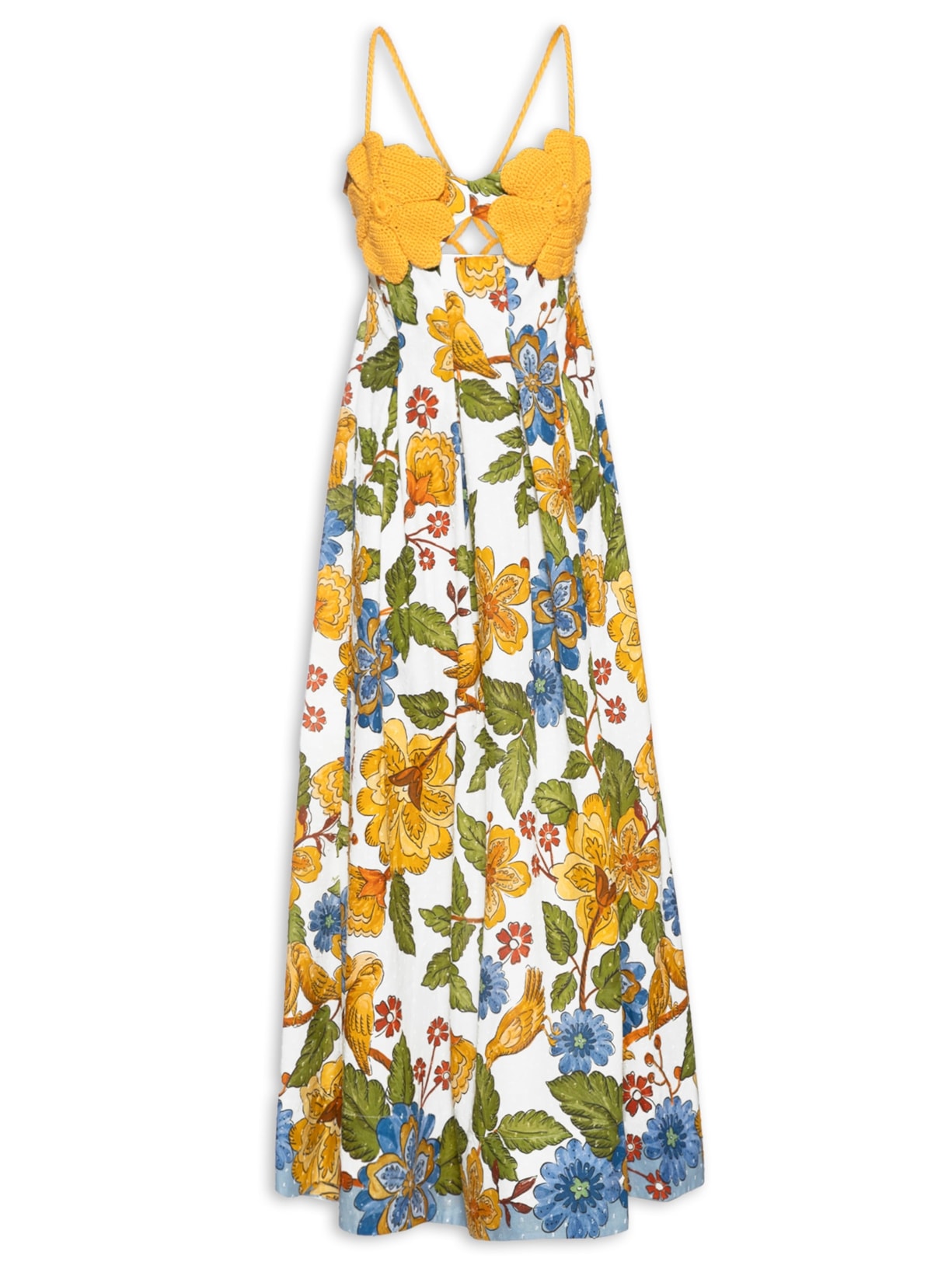Vestido Flor Naturaleza - Amarelo