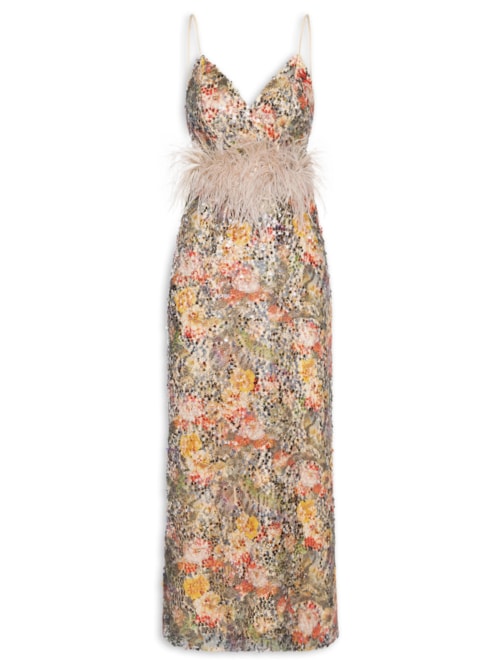 Vestido Flora - Amarelo