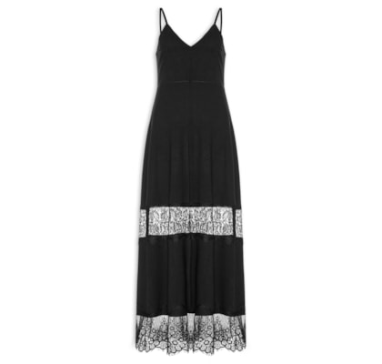 Vestido Flora - Preto