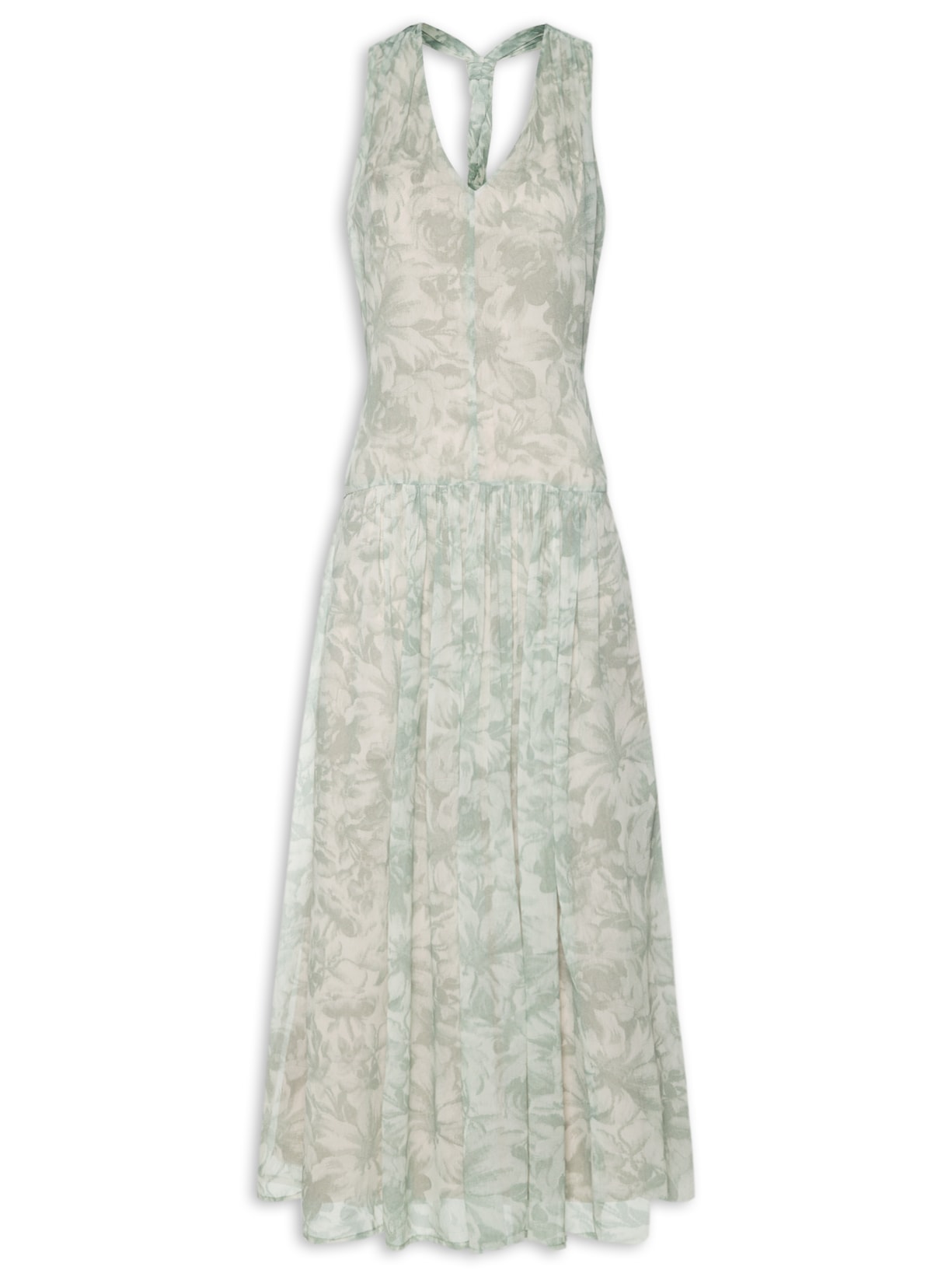 Vestido Flora - Verde