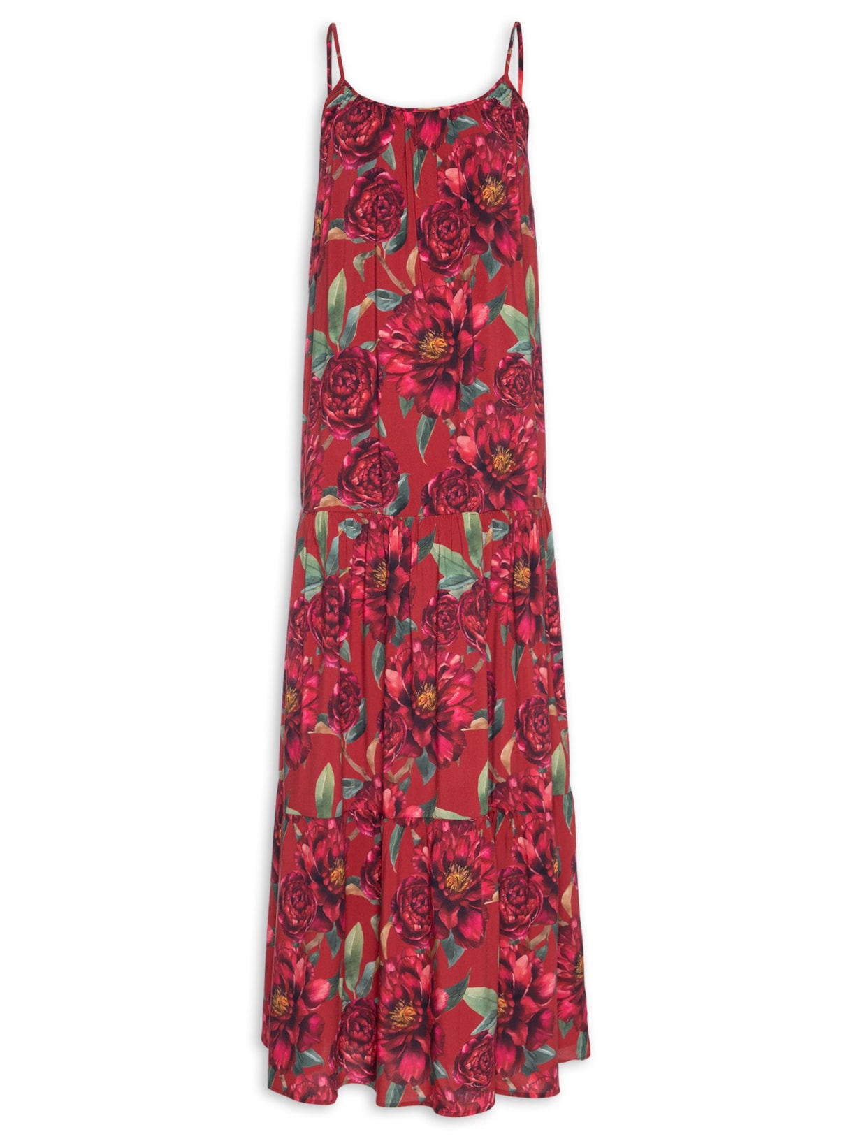 Vestido Flora - Vermelho