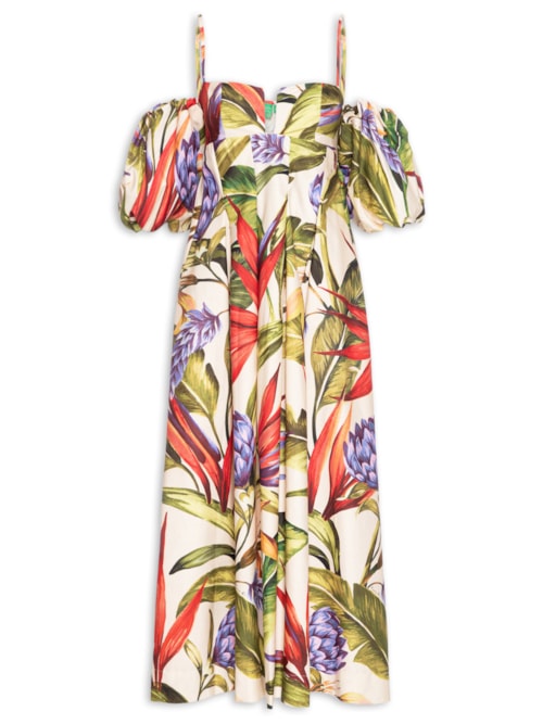 Vestido Florarte - Verde