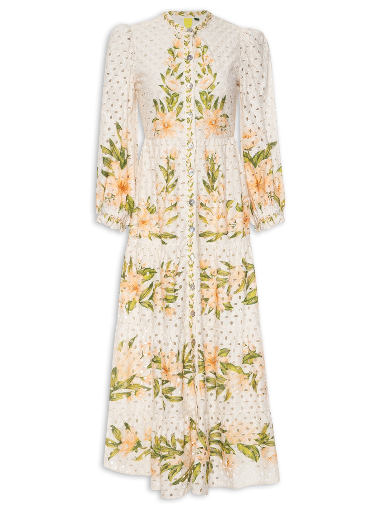 Vestido Florata - Bege