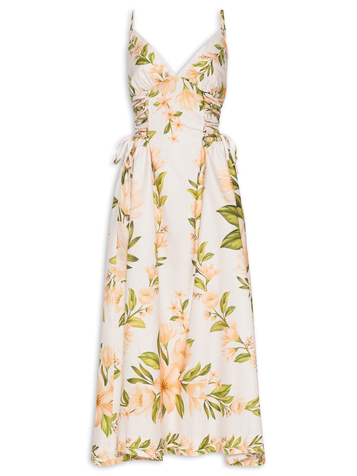 Vestido Florata - Branco