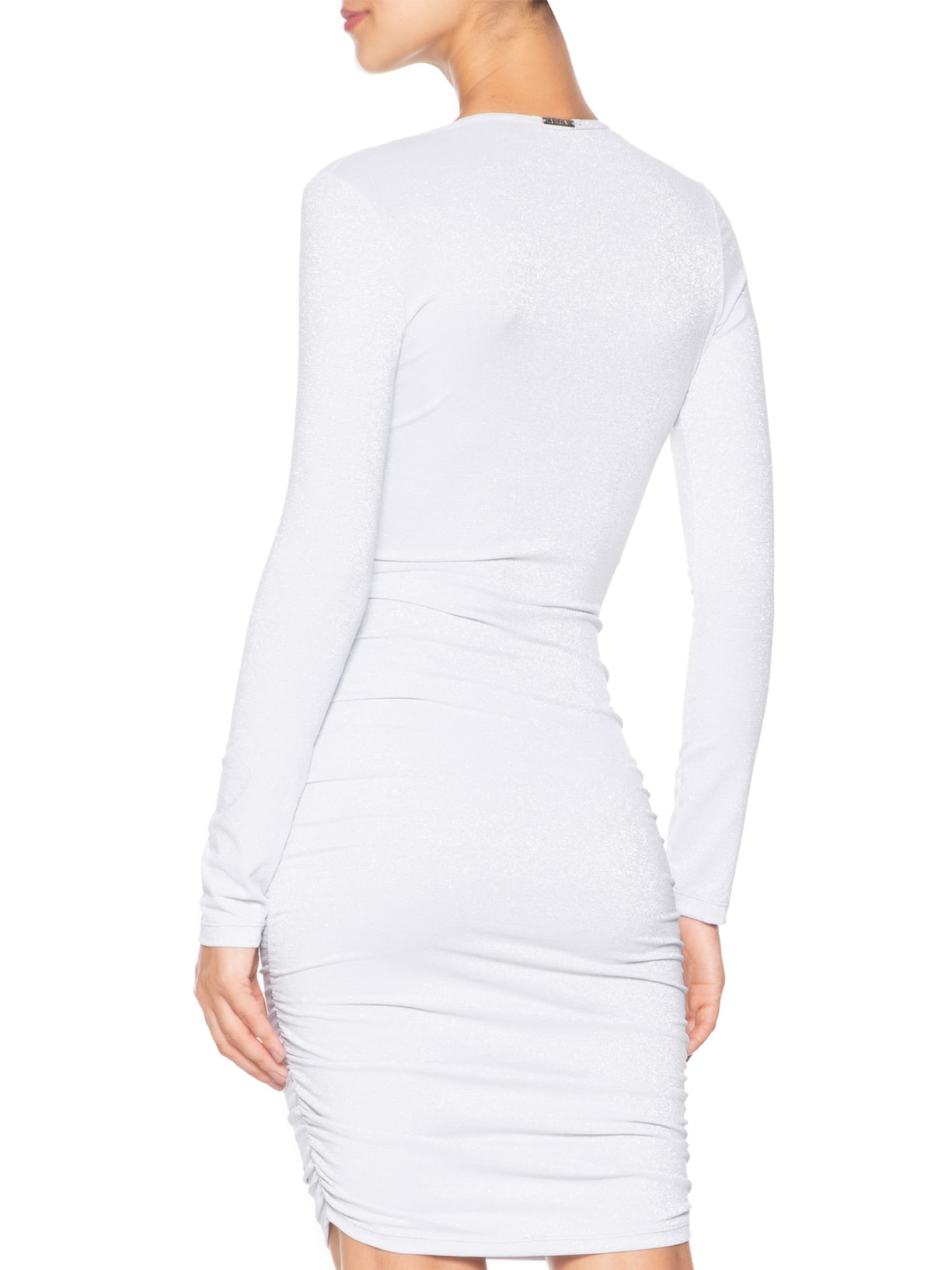 Vestido Flow Luréx Prateado Shop2gether + La Sirène