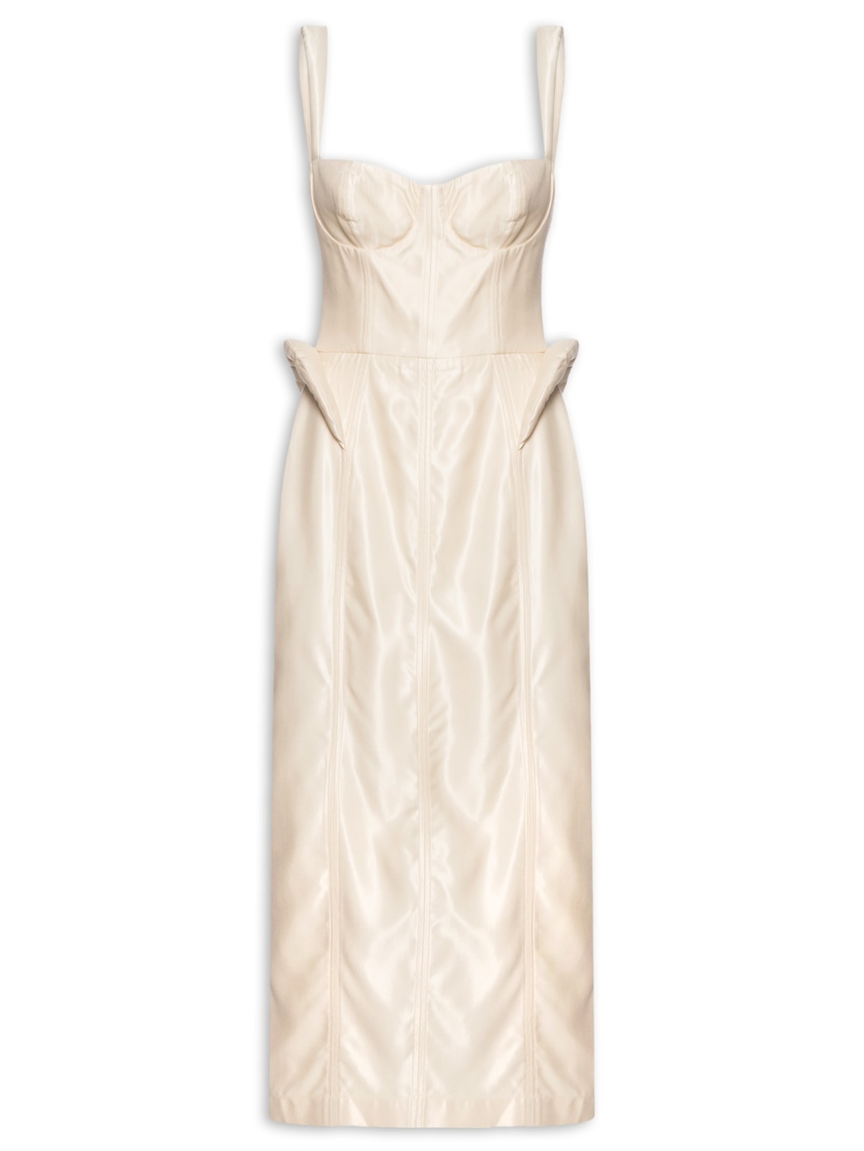 Vestido Fonda - Bege