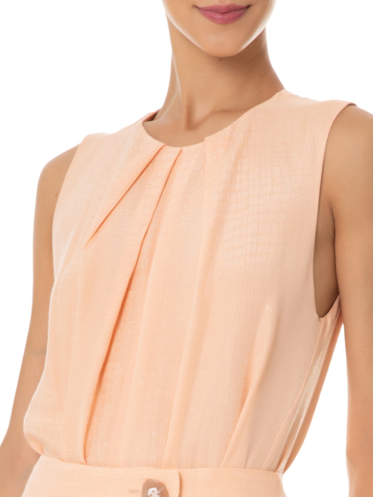 Vestido Fran Rosê Gold Rosa Animale