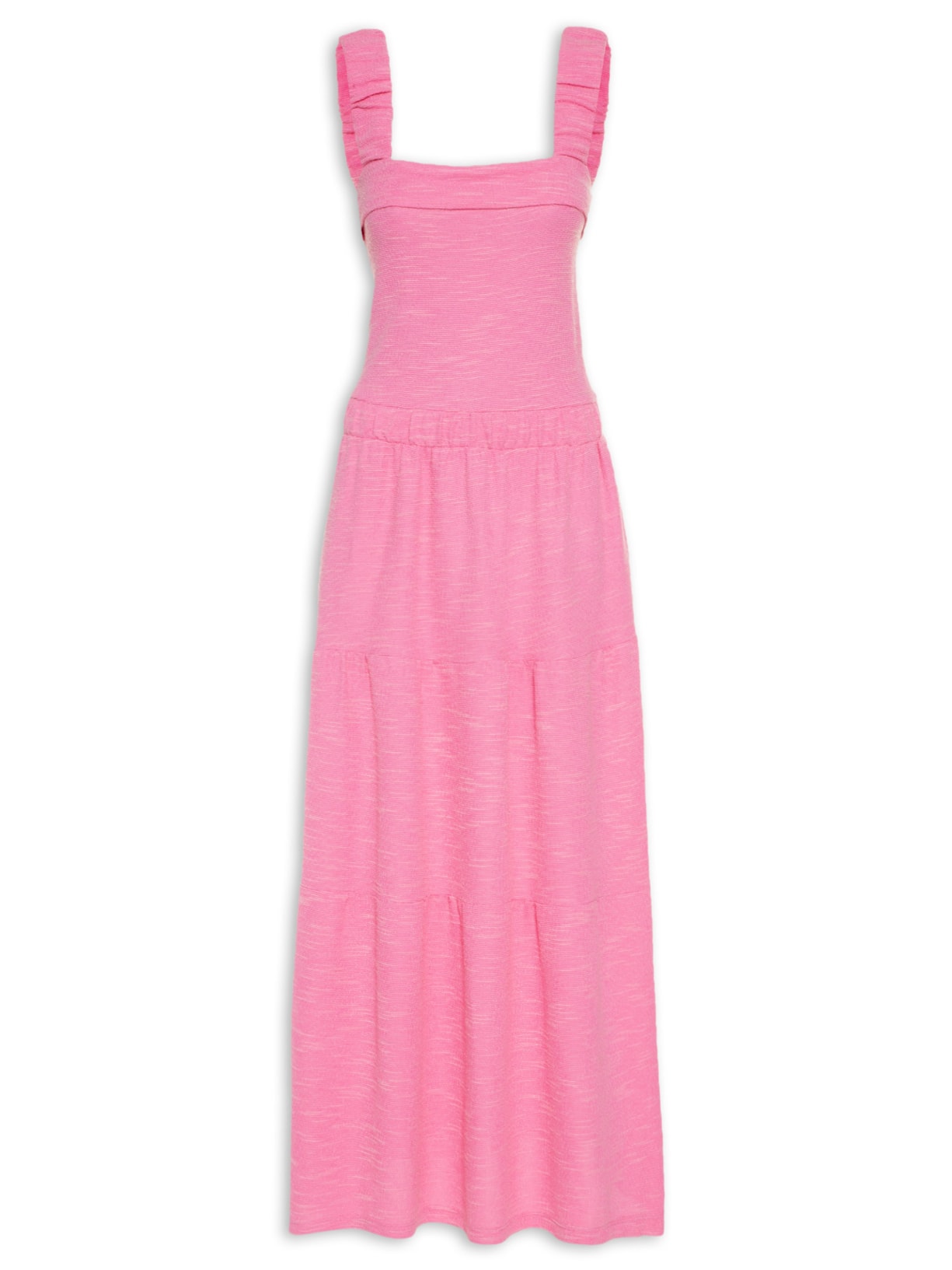 Vestido Franzidos Maria - Rosa