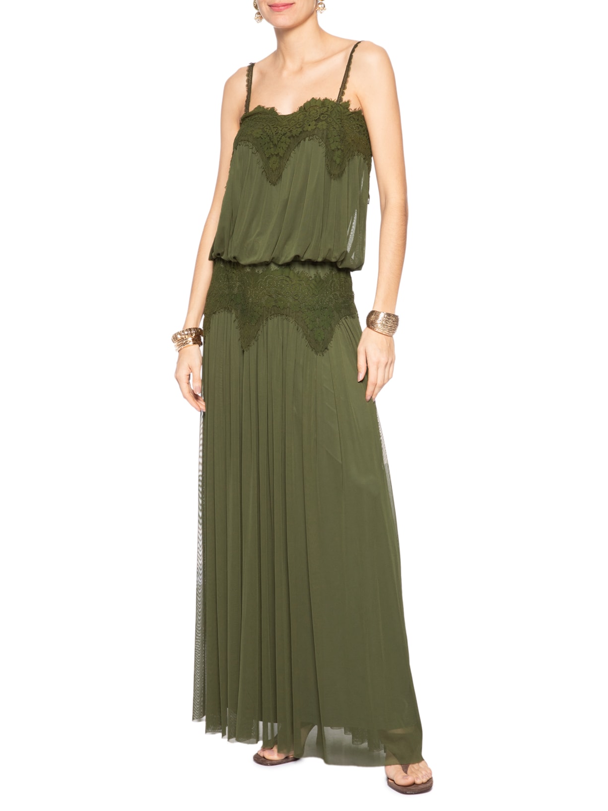 Vestido Gaia Verde Iorane