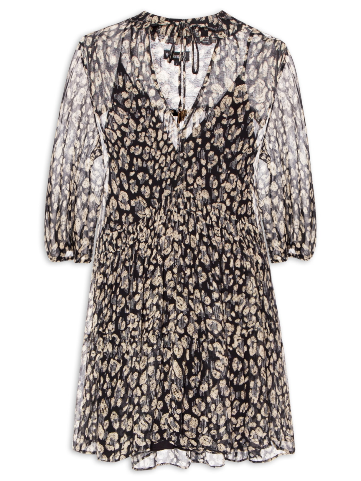 Vestido Gala - Animal Print