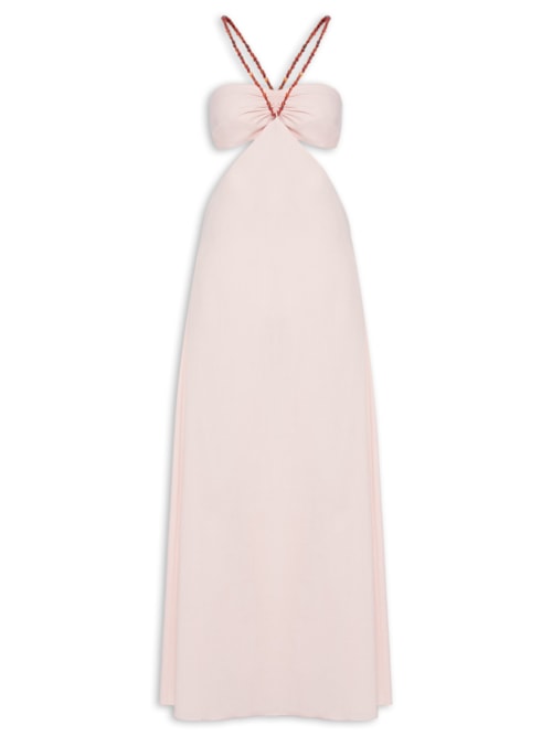 Vestido Gaze Casquinha Fun - Rosa