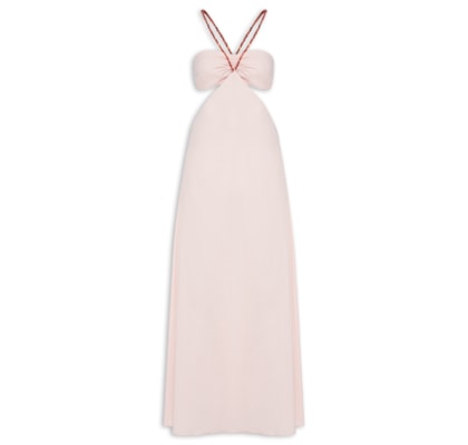 Vestido Gaze Casquinha Fun - Rosa