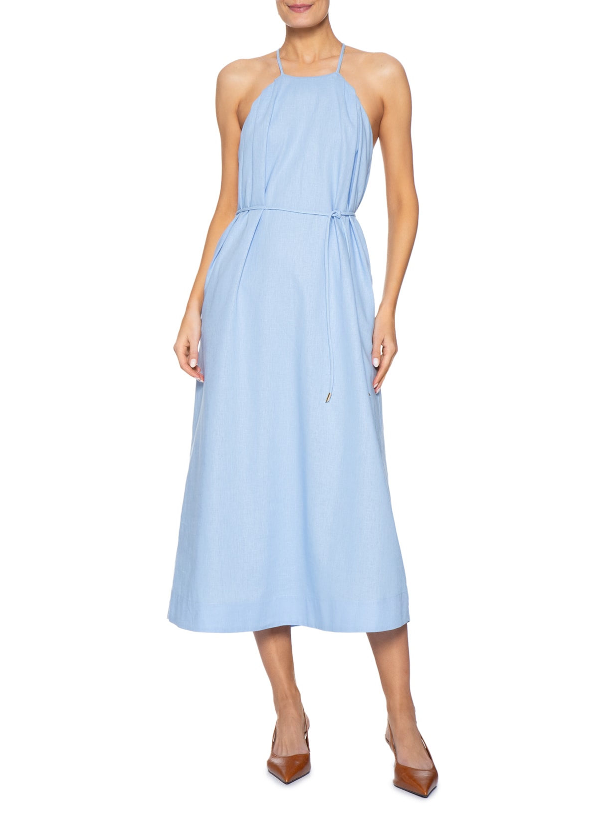 Vestido Genevive Azul Le Lis