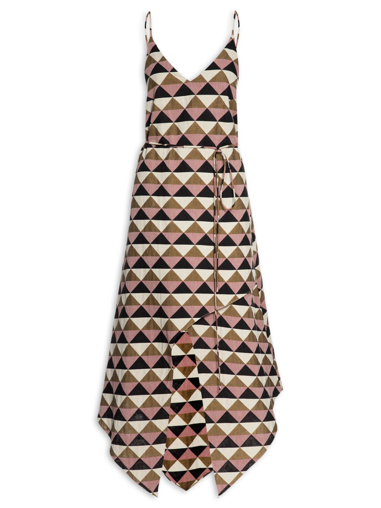 Vestido Genuíno - Marrom