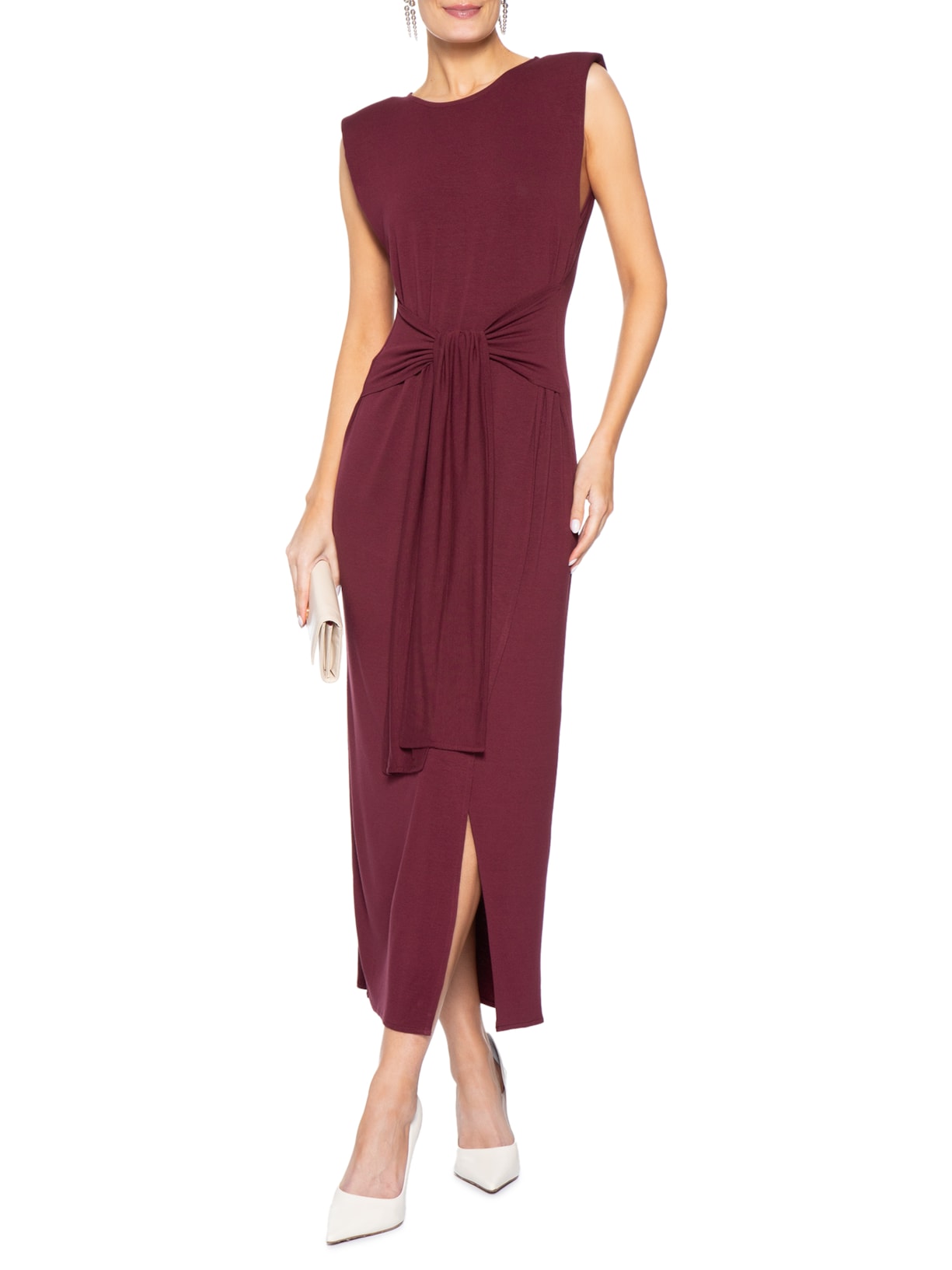Vestido Gilda II Vinho Le Lis