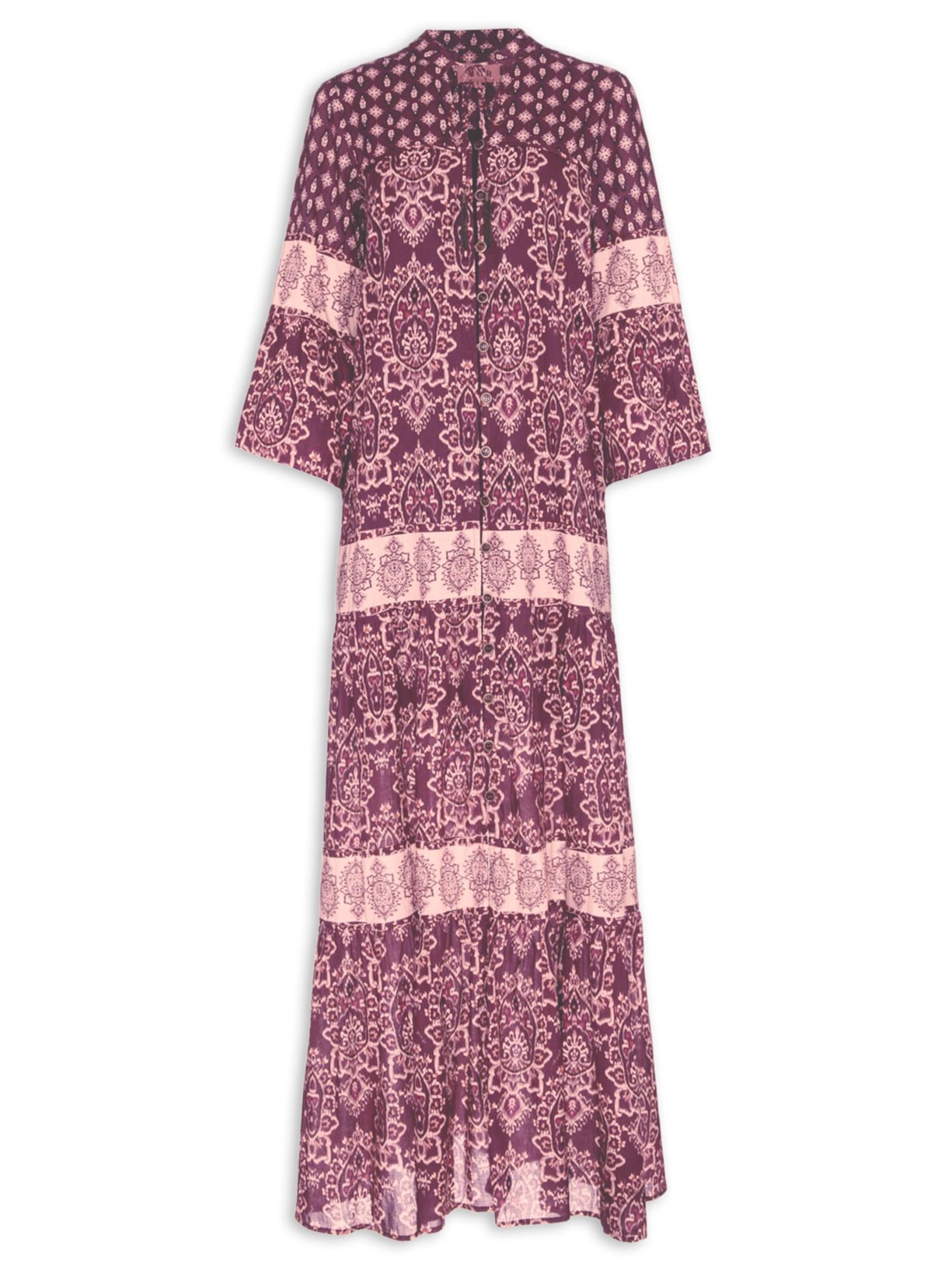 Vestido Gipsy Roxo Mixed
