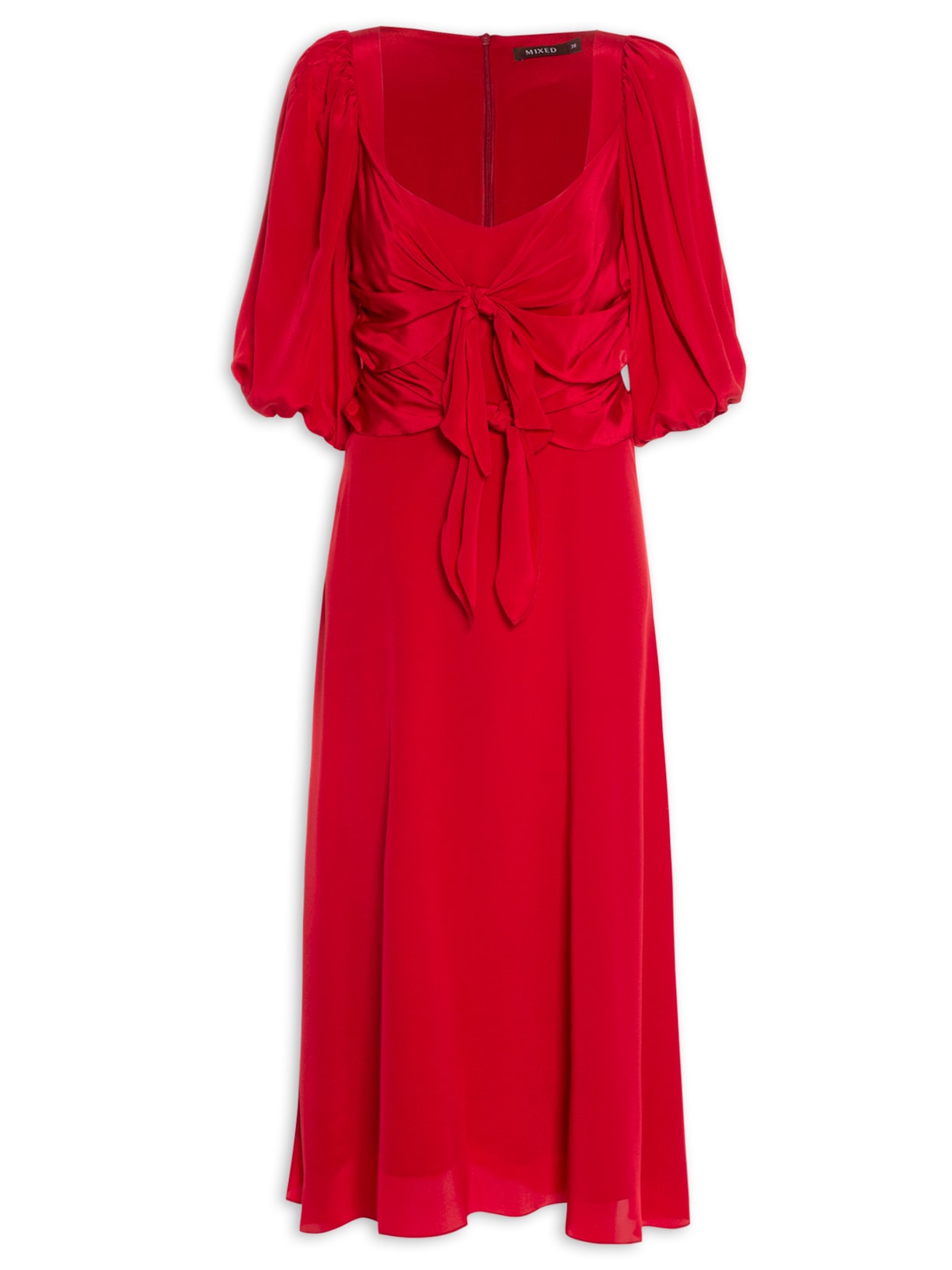 Vestido Glam - Vermelho