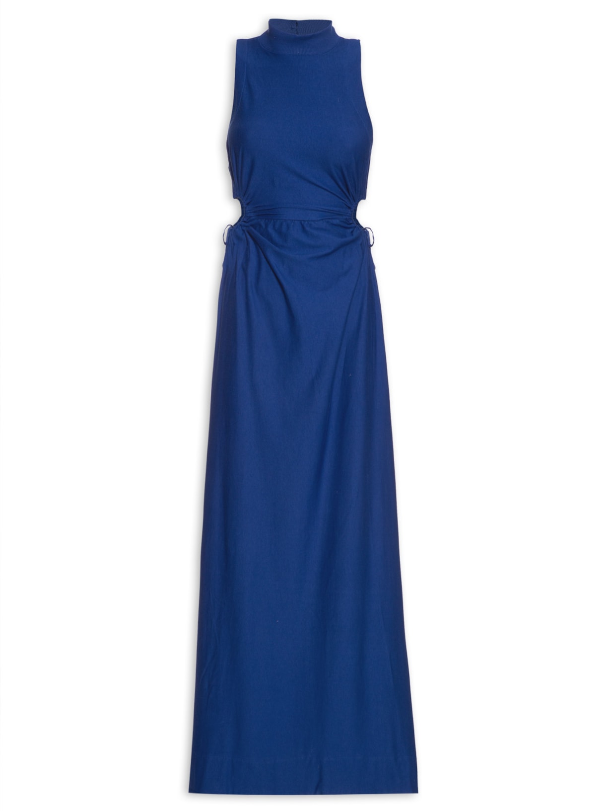 Vestido Gola Colisse - Azul
