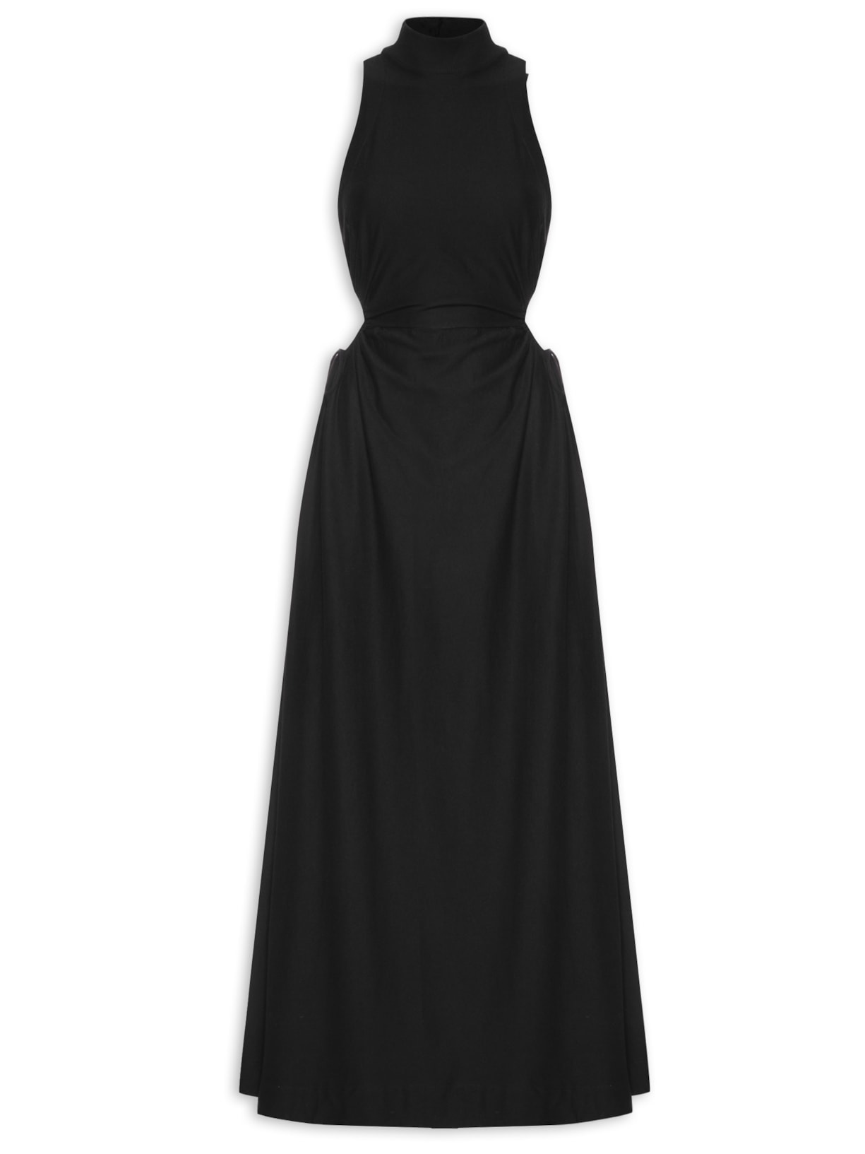 Vestido Gola Colisse - Preto