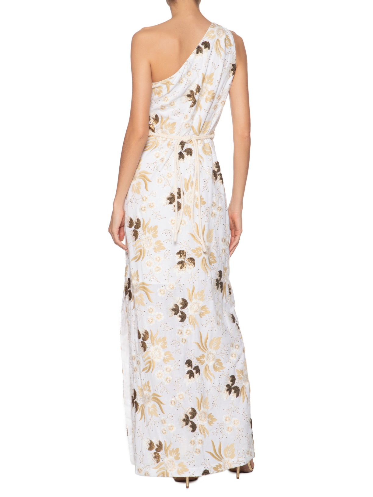 Vestido Gold V26 Branco Mixed