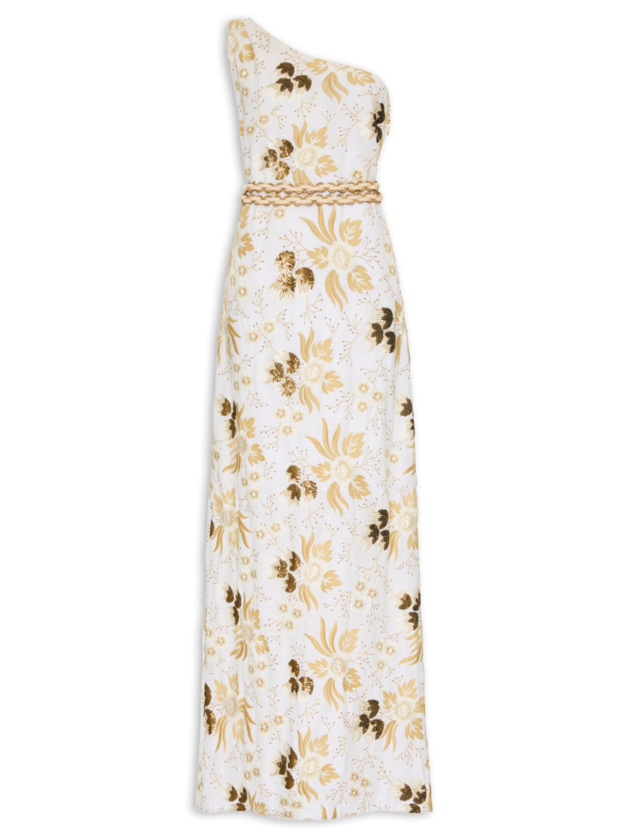 Vestido Gold V26 Branco Mixed