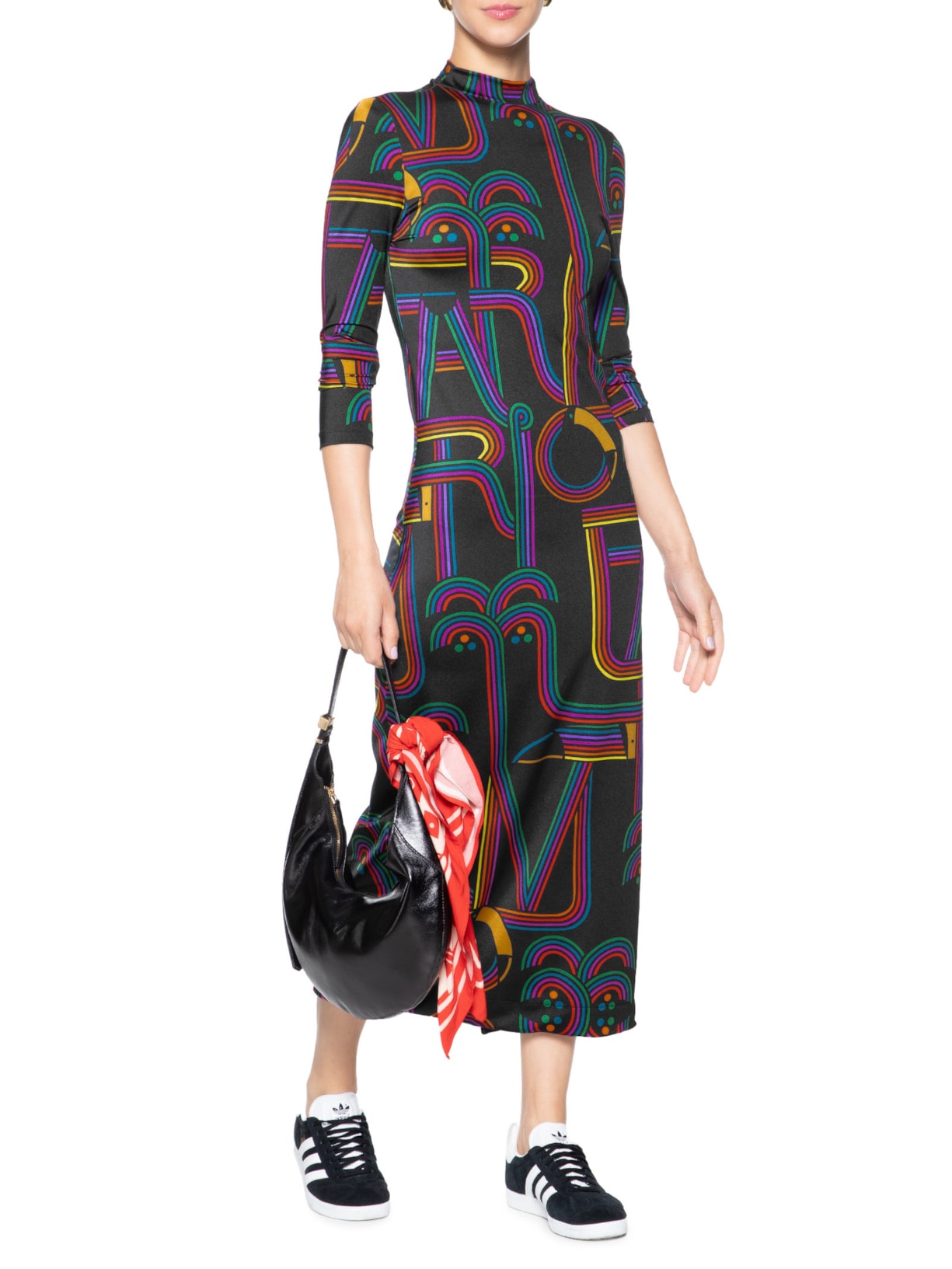 Vestido Golinha Logotuca Preto Farm