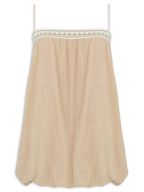 Vestido Guta - Bege