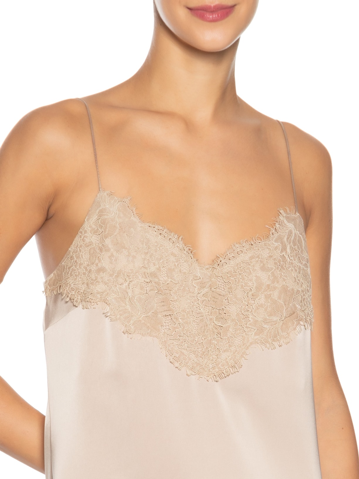 Vestido Hela  Bege Carol Bassi + Maria Rudge