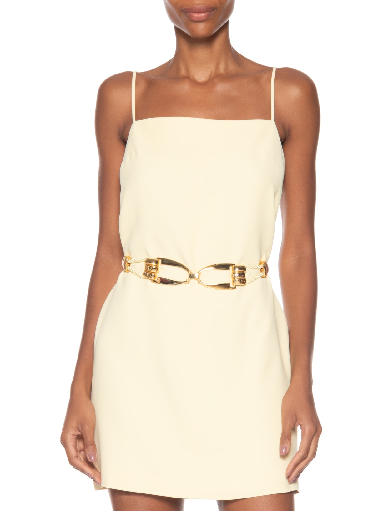 Vestido Heloisa Amarelo Carol Bassi