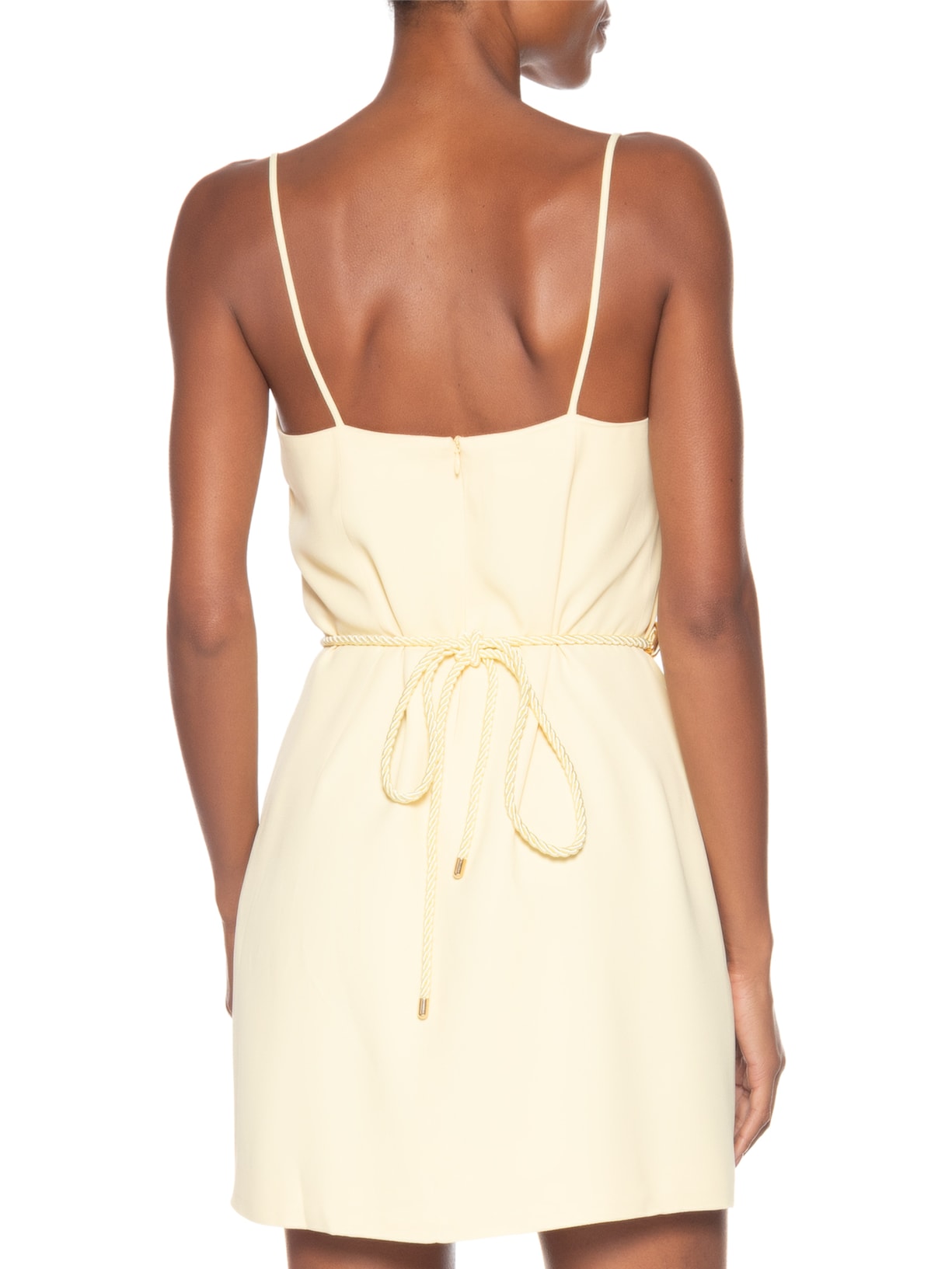 Vestido Heloisa Amarelo Carol Bassi