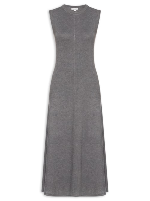Vestido Hilda - Cinza