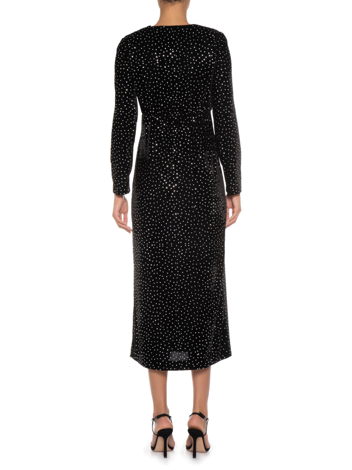 Vestido Hoshizora Preto Carol Bassi