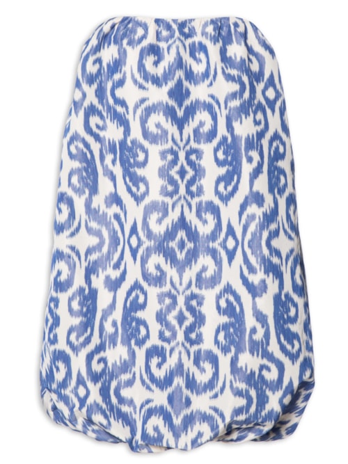 Vestido Ikat Zoya - Azul