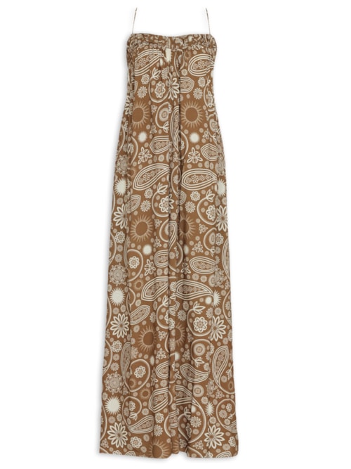 Vestido India - Marrom