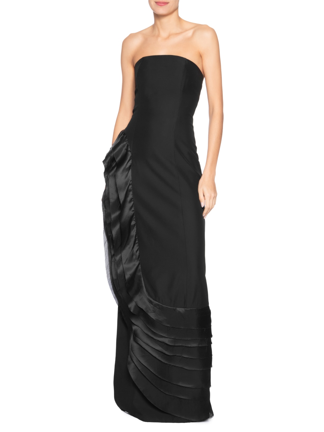 Vestido Interestelar Preto Aluf