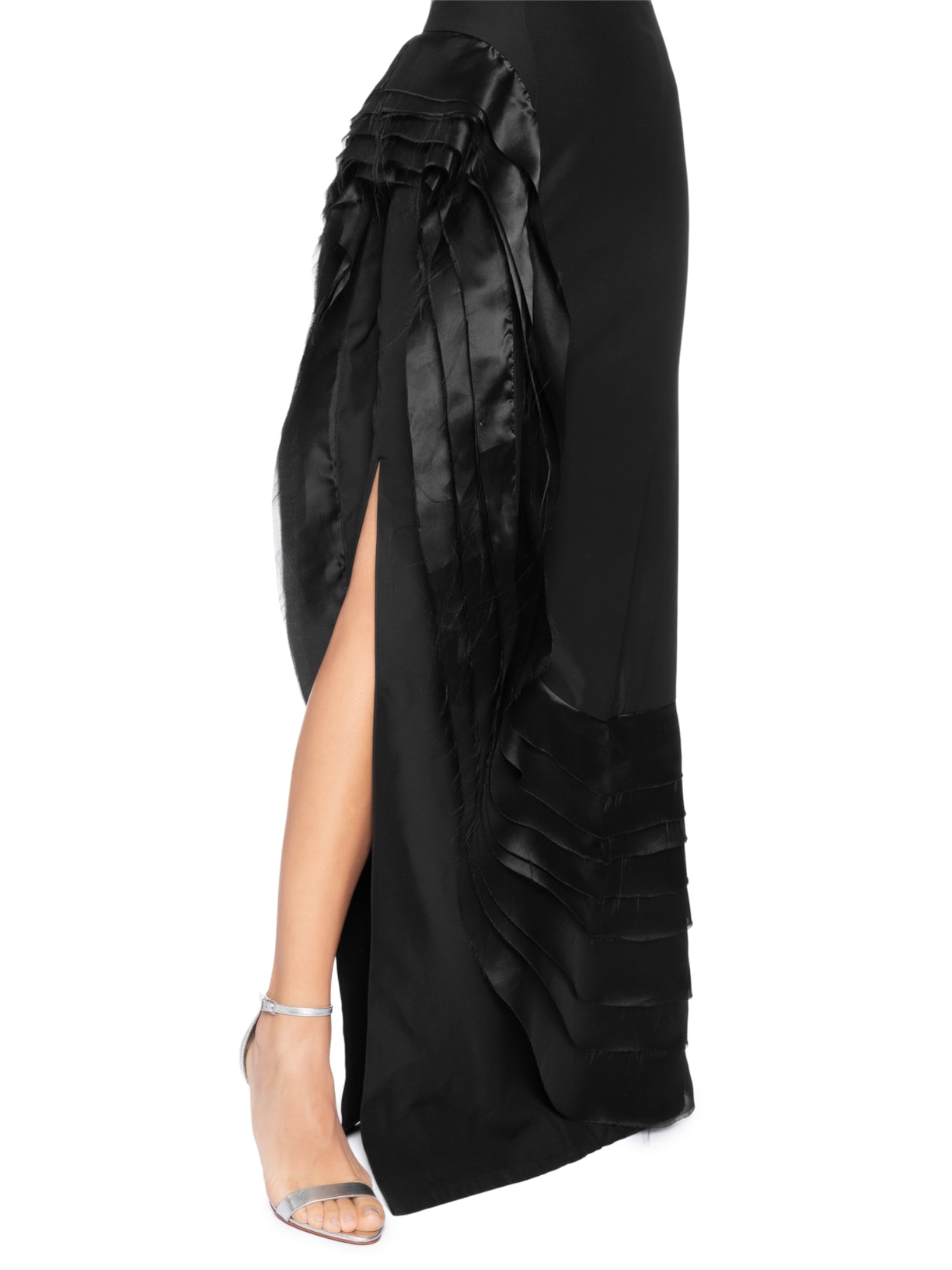 Vestido Interestelar Preto Aluf