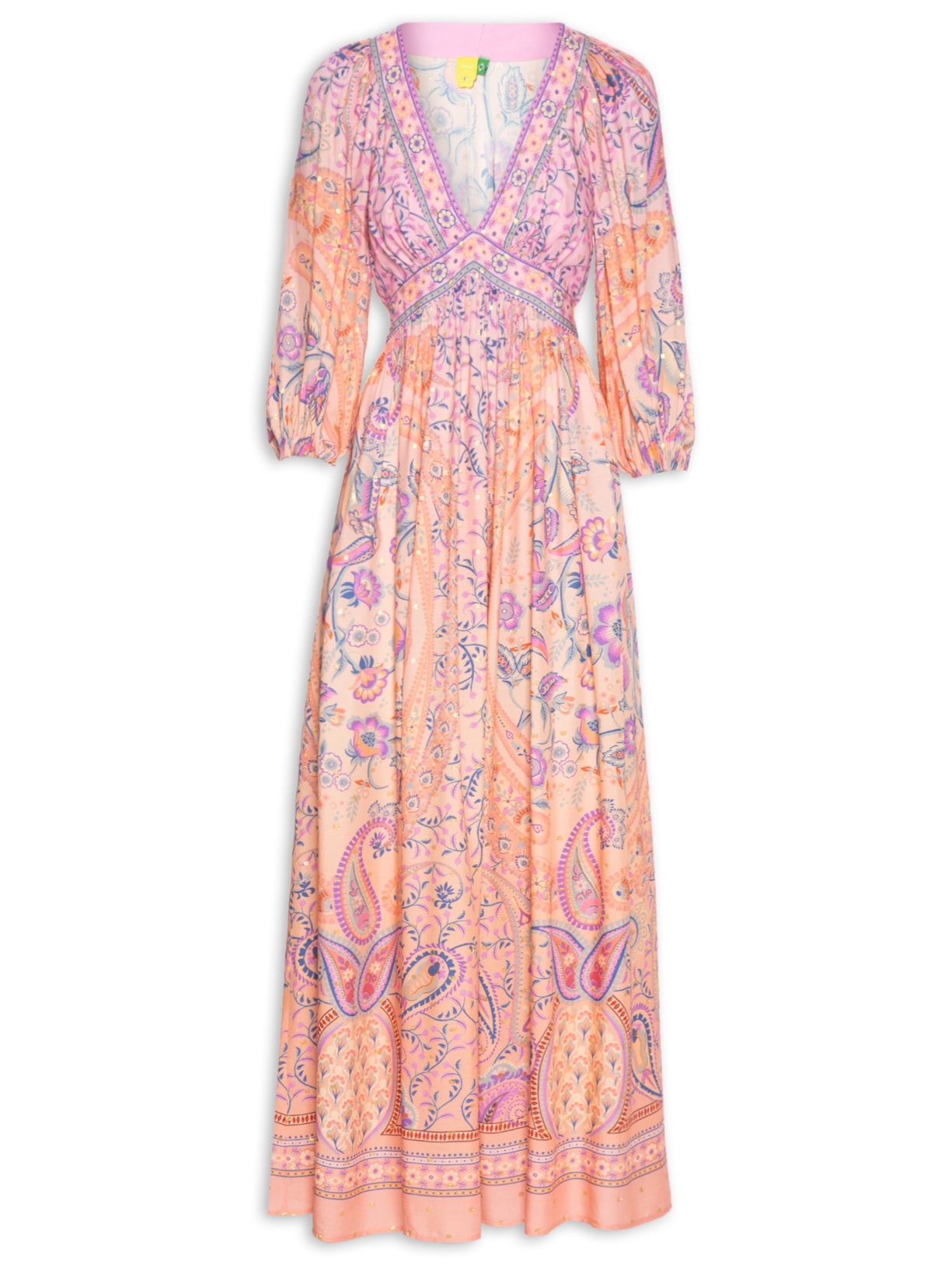 Vestido Inverno Místico - Rosa