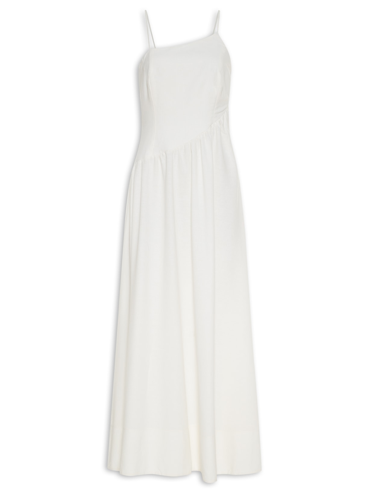 Vestido Irregular Alcinhas - Off White